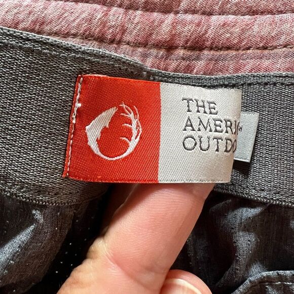 The American Outdoorsman Women’s Shorts with pockets and elastic waist Gray XL - Picture 9 of 9